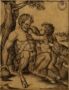 Satiro e Bacco fanciullo